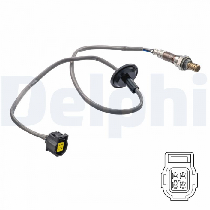 Sonda lambda (915mm) potrivit CHEVROLET EPICA; KIA SORENTO I; MAZDA CX-7; MITSUBISHI ASX, LANCER VIII; SUZUKI BALENO 1.2-2.4 08.02-