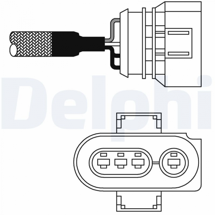 Sonda lambda (numar de fire 4, 1140mm) AUDI A3, A4, A6, CABRIOLET; TOYOTA COROLLA; VW PASSAT, POLO, POLO CLASSIC 1.0-1.8 intre 1987-2005 [2]