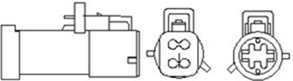 Sonda lambda (numar de fire 4, 915mm) FORD MONDEO III 1.8-3.0 intre 2000-2007 [2]