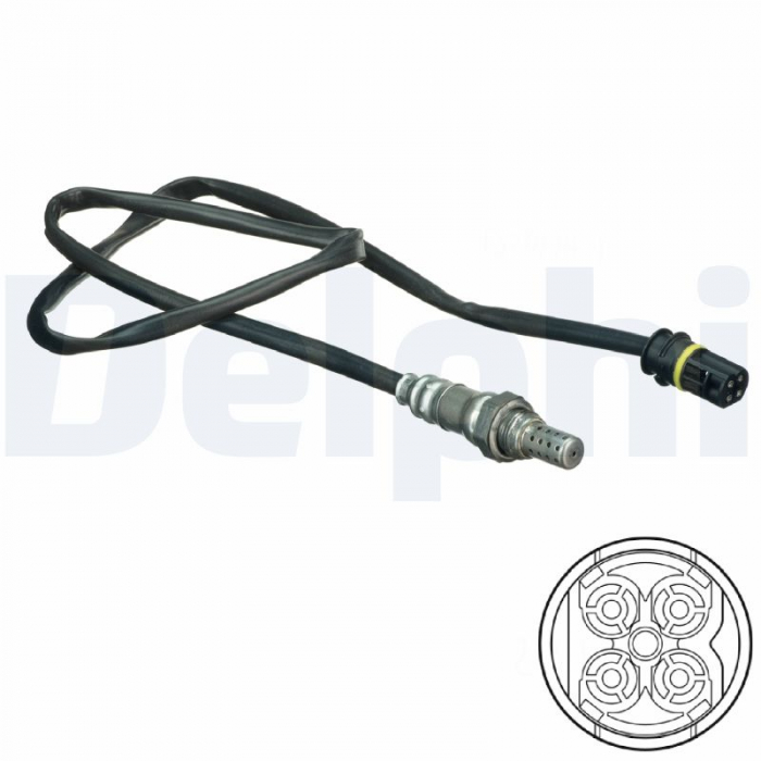 Sonda lambda potrivit MERCEDES C (CL203), C T-MODEL (S202), C T-MODEL (S203), C T-MODEL (S204), C (W203), C (W204), CLC (CL203), CLK (A208), CLK (A209), CLK (C208) 1.6-5.5 - (numar de fire 4) [2]