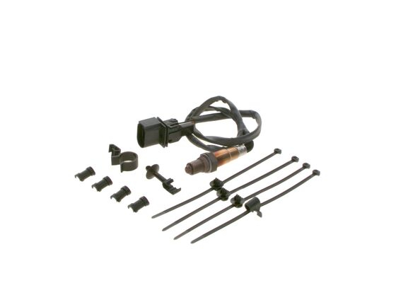 Sonda lambda potrivit AUDI A2; SKODA FABIA I, FABIA I PRAKTIK, OCTAVIA II; VW BORA, CADDY III, GOLF IV, GOLF PLUS, GOLF V, TOUAREG 1.0-6.0 1999-2010 - (numar de fire 5, 780mm) [2]