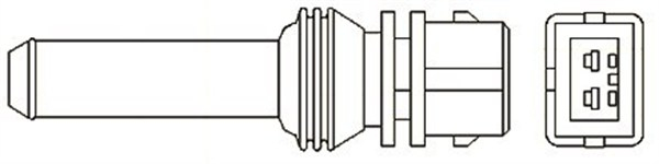 Sonda lambda (numar fire 3, 1215mm) potrivit VOLVO 240, 460, 740, 760, 940, 960; ALFA ROMEO 155, 164, 75, GTV, RZ, SPIDER, SZ; AUDI 100 C3, 100 C4, 200 C3, 80 B2, 80 B3, 80 B4 1.0-5.3 01.77-