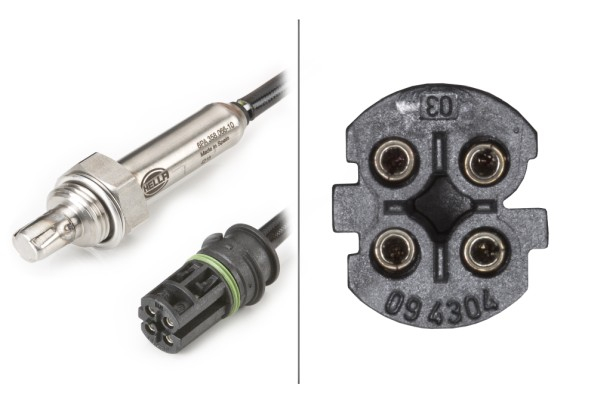 Sonda lambda (numar fire 4, 1000mm) potrivit BMW 3 (E36), 5 (E39), 7 (E38) 2.0/2.5/2.8 01.91-06.03 [3]