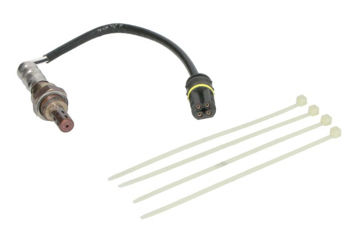 Sonda lambda (numar fire 4, 295mm) potrivit MERCEDES A (W168), C (CL203), C T-MODEL (S203), C (W203), M (W163), SLK (R170); SMART CABRIO, CITY-COUPE, CROSSBLADE, FORTWO 0.6-5.0 07.97-01.07