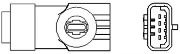 Sonda lambda (numar fire 4, 330mm) potrivit RENAULT AVANTIME, CLIO II, CLIO III, ESPACE IV, GRAND SCENIC II, KANGOO, LAGUNA II, MEGANE I, MEGANE I CLASSIC, MEGANE I COACH 1.4-2.0 04.98- [2]