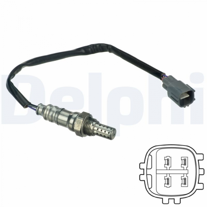 Sonda lambda potrivit MERCEDES A (W168), C (CL203), C T-MODEL (S203), C (W203), C (W204), CLK (C209), E (W211); VOLVO S60 I, V40, XC90 I; AUDI A3, A6 C6 0.8-4.7 dupa 1992 - (numar fire 4, 369mm) [2]