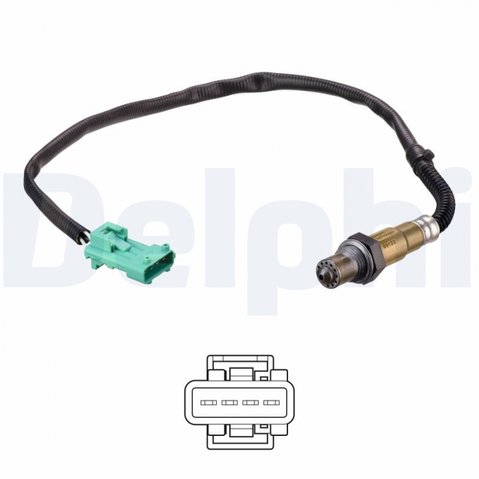 Sonda lambda potrivita CHEVROLET EPICA; CITROEN BERLINGO MULTISPACE, BERLINGO/MINIVAN, C5 I, XSARA PICASSO; NISSAN X-TRAIL I; PEUGEOT 206, 306/HATCHBACK 1.1-3.0 dupa 1996 (numar fire 4, 405mm) [3]