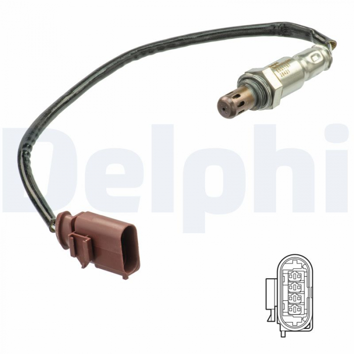 Sonda lambda (numar fire 4, 440mm) potrivit AUDI A3; CHEVROLET EPICA; HONDA CIVIC VI; MASERATI QUATTROPORTE VI; NISSAN X-TRAIL I; SEAT ALTEA, ALTEA XL, LEON, TOLEDO III 1.2-3.0 09.94-