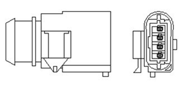 Sonda lambda (numar fire 4, 513mm) potrivit CHEVROLET EPICA; NISSAN X-TRAIL I; SEAT ALTEA, ALTEA XL, CORDOBA, IBIZA III, IBIZA IV, IBIZA IV SC, IBIZA IV ST, LEON 1.4-2.5 06.01-