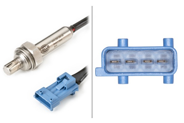 Sonda lambda (numar fire 4, 520mm) potrivit VOLVO 850, S70, V70 I 2.0 2.4 2.4CNG 06.91-11.00