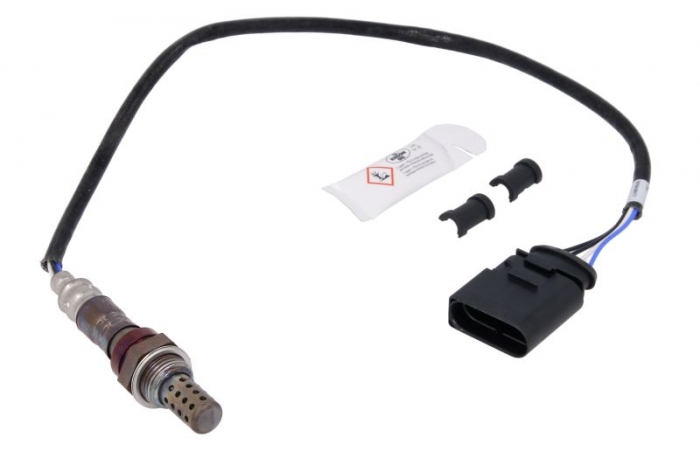 Sonda lambda (numar fire 4, 530mm) potrivit VOLVO S60 I, V40; AUDI A3, A6 C5; BMW 1 (E81), 1 (E87), 3 (E90), 3 (E91), X3 (E83); CHEVROLET AVEO   KALOS, CRUZE, EPICA, ORLANDO 0.8-5.7 01.88-