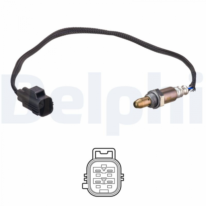 Sonda lambda potrivit VOLVO S90 II, V40, V60 II, V90 II, XC40, XC60 II, XC90 II 2.0/2.0D/2.0H dupa 2015 - (numar fire 4, 570mm) [2]