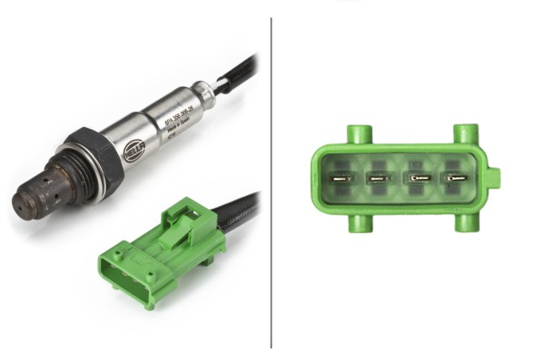 Sonda lambda (numar fire 4, 600mm) potrivit CITROEN BERLINGO, BERLINGO/MINIVAN, C2, C3 I, C3 PLURIEL, C4, C4 I, C5 I, C5 II, C8, SAXO, XSARA, XSARA PICASSO, XSARA/HATCHBACK 1.1-3.0 04.93- [3]