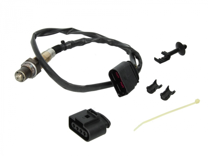 Sonda lambda (numar fire 4, 750mm) potrivit MERCEDES A (W168), C (CL203), C T-MODEL (S203), C (W203), C (W204), CLK (C209), E (W211); VOLVO S60 I, V40, XC90 I; AUDI A3, A6 C6 0.8-4.5 05.97-