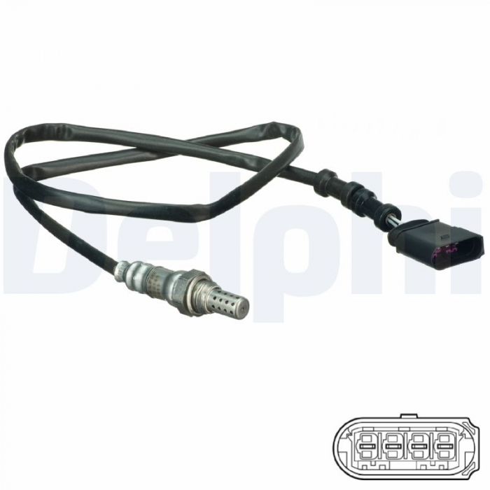 Sonda lambda potrivit MERCEDES A (W168), C (CL203), C T-MODEL (S203), C (W203), C (W204), CLK (C209), E (W211); VOLVO S60 I, V40, XC90 I; AUDI A3, A4 B5 0.8-6.0 dupa 1994 - (numar fire 4, 954mm) [2]