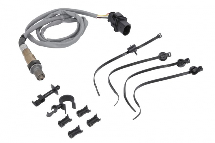 Sonda Lambda (numar fire 5, 1215mm) potrivit AUDI Q7; PORSCHE CAYENNE; VW AMAROK, GOLF VI, MULTIVAN T5, MULTIVAN T6, NEW BEETLE, TOUAREG, TRANSPORTER T5, TRANSPORTER T6 1.9D-5.0D 02.01-