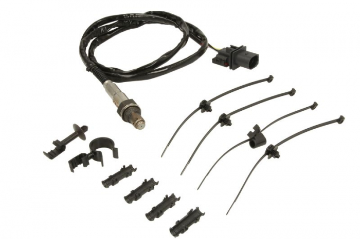 Sonda lambda (numar fire 5, 1300mm) potrivit AUDI A3, A4 B7, A6 C6, TT; BENTLEY CONTINENTAL, CONTINENTAL FLYING SPUR; SEAT EXEO, EXEO ST; VW BEETLE, EOS, GOLF IV 1.8-6.0ALK 10.99-12.20