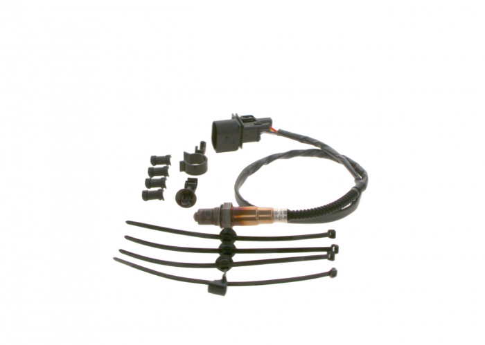 Sonda lambda (numar fire 5, 750mm) potrivit AUDI A6 C6, A8 D3; FORD GALAXY I, GALAXY MK I; SEAT ALHAMBRA, CORDOBA, IBIZA III; SKODA FABIA I, FABIA II, SUPERB I 1.2-6.0 08.99-08.15 [4]