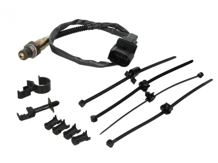 Sonda lambda (numar fire 5, 750mm) potrivit AUDI A6 C6, A8 D3; FORD GALAXY I, GALAXY MK I; SEAT ALHAMBRA, CORDOBA, IBIZA III; SKODA FABIA I, FABIA II, SUPERB I 1.2-6.0 08.99-08.15