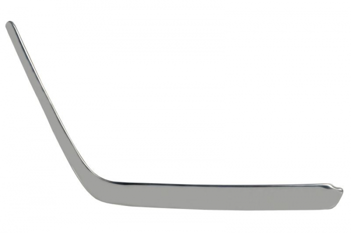 Spoiler bara fata dreapta crom potrivit mercedes 124 a124, 124 c124, 124 t-model s124, 124 w124, e a124, e c124, e t-model s124, e w124 1984-1998