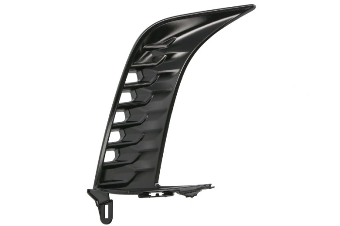 Spoiler bara Fata Dreapta negru lucios potrivit TOYOTA CAMRY 08.17- 01.21-