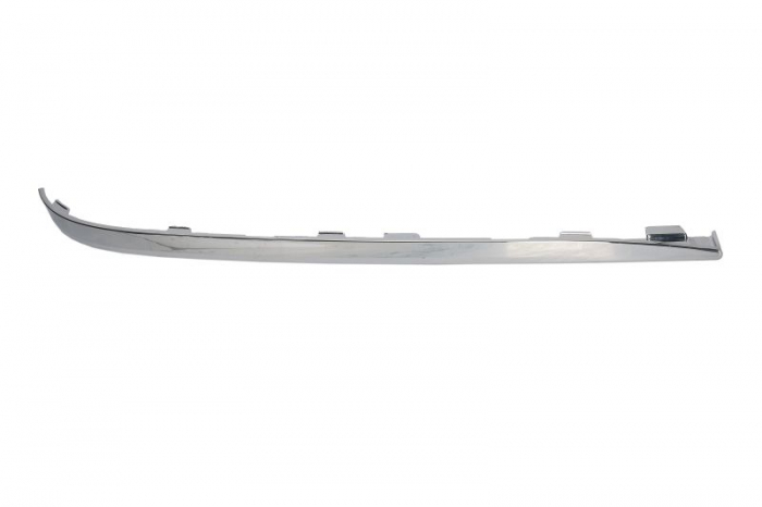 Spoiler bara fata dreapta plastic, crom potrivit bmw 7 f01, f02, f03, f04 2008-2015