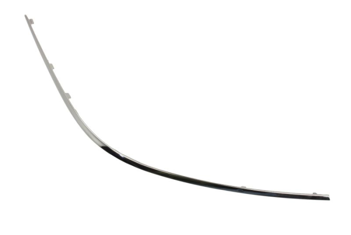 Spoiler bara Fata Dreapta plastic, crom potrivit MERCEDES S W221, V221 10.05-12.13 06.09-12.13