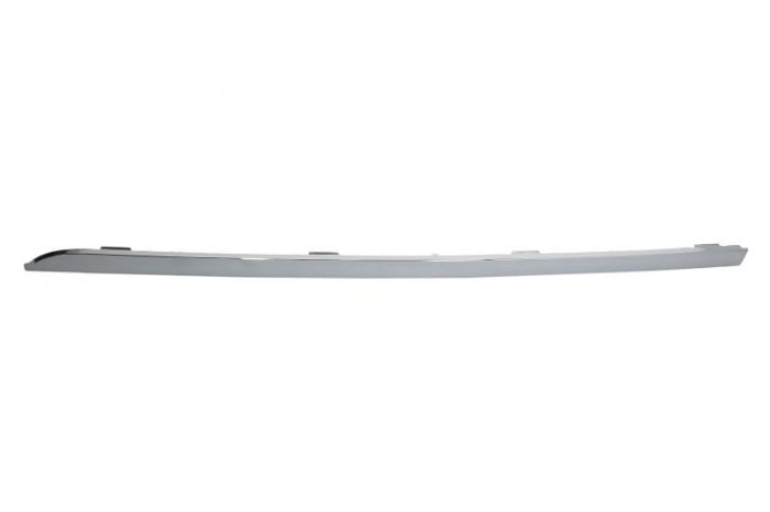 Spoiler bara Fata Dreapta (Superior, plastic, crom) potrivit BMW 7 (F01, F02, F03, F04) 02.08-12.15 06.08-12.15