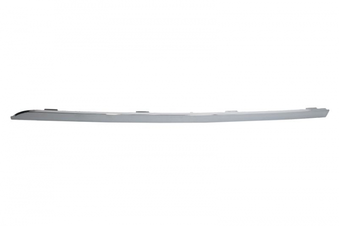 Spoiler bara fata dreapta superior, plastic, crom potrivit bmw 7 f01, f02, f03, f04 2008-2015