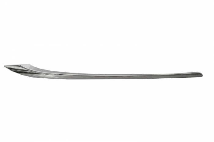 Spoiler bara fata dreapta superior, plastic, crom potrivit bmw 7 g11, g12 07.15- potrivit bmw 2015-2019