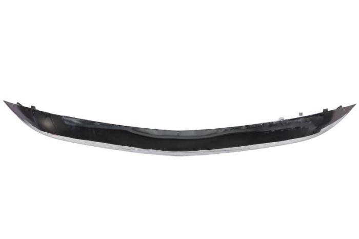 Spoiler bara Fata Inferior Mijloc, SPORT, plastic, crom potrivit MERCEDES S W222, V222, X222 05.13-07.20