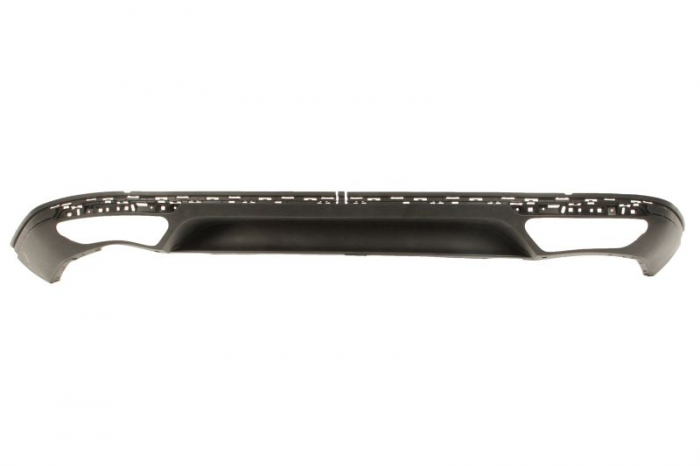 Spoiler bara spate negru cu 2 iesiri esapament potrivit VW PASSAT B8 limuzina 2014-2019 [2]