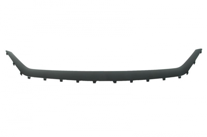 Spoiler ornament bara fata inferior mijloc negru potrivit toyota aygo 2018-2021