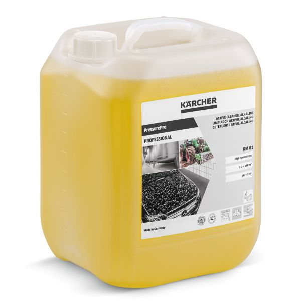 Spuma activa / Sampon auto KARCHER, concentrat, 10 l, pH alcalin; parfum: proaspăt, efect: fără pete, biodegradabil [2]