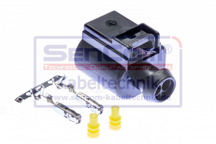 Stecher cu mufa metalica numar pini: 2, kit reparatie [4]