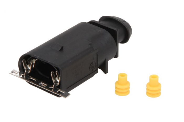 Stecher cu mufa metalica numar pini: 2, kit reparatie [1]