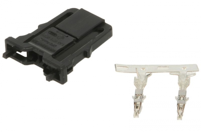 Stecher cu mufa metalica numar pini: 2, kit reparatie [1]