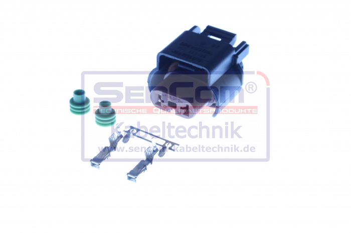 Stecher cu mufa metalica numar pini: 2, kit reparatie [3]