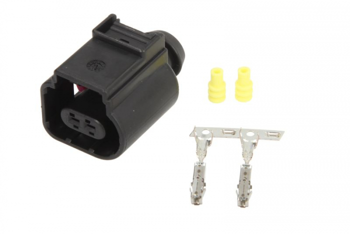 Stecher cu mufa metalica numar pini: 2, kit reparatie [1]