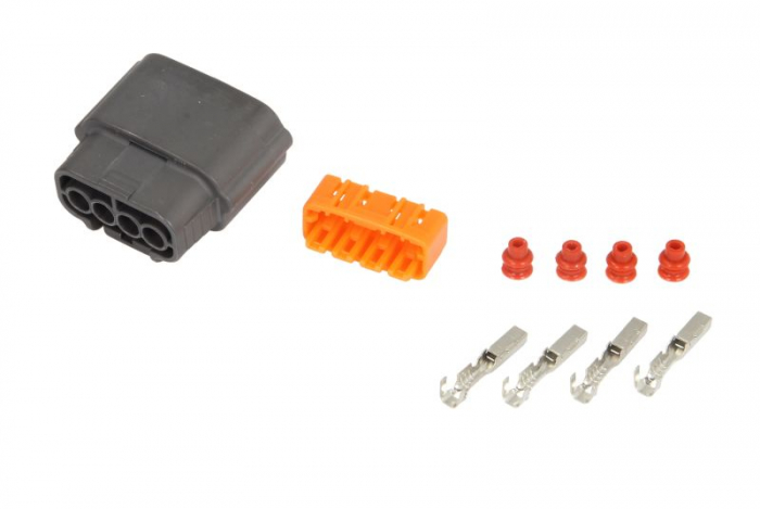 Stecher cu mufa metalica numar pini: 4, kit reparatie [2]