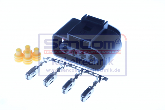 Stecher cu mufa metalica numar pini: 4, kit reparatie [3]