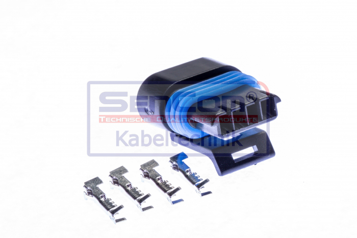 Stecher cu mufa metalica numar pini: 4, kit reparatie [3]