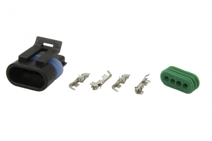 Stecher cu mufa metalica numar pini: 4, kit reparatie [1]