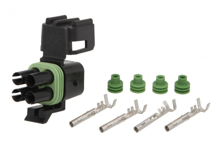 Stecher cu mufa metalica numar pini: 4, kit reparatie [1]