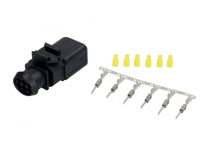 Stecher cu mufa metalica numar pini: 6, kit reparatie [2]