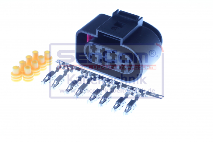 Stecher cu mufa metalica numar pini: 8, kit reparatie [3]