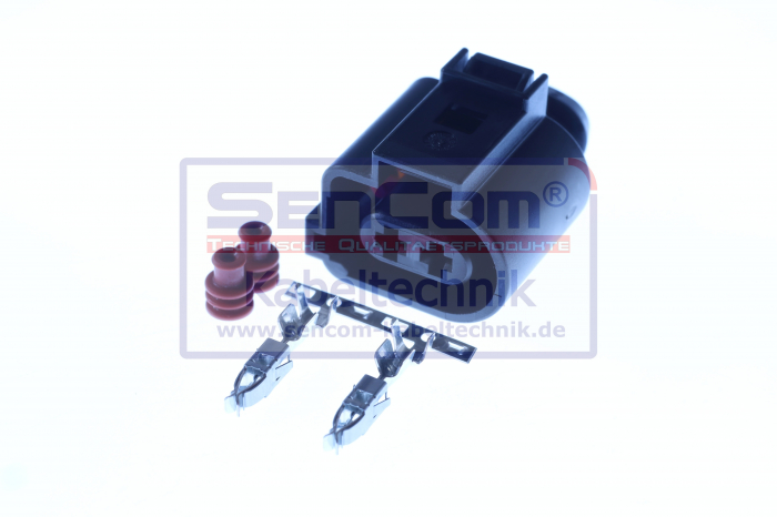 Stecher, numar pini: 2, kit reparatie, potrivit AUDI; SEAT; SKODA; VW [3]