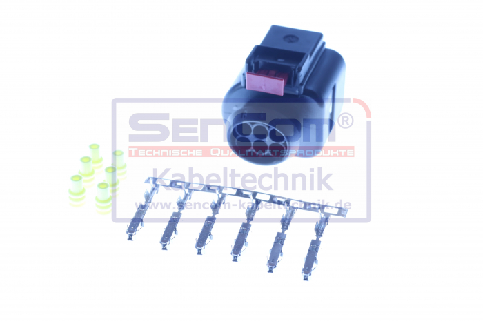 Stecher, numar pini: 6, kit reparatie, potrivit AUDI; SEAT; SKODA; VW [4]