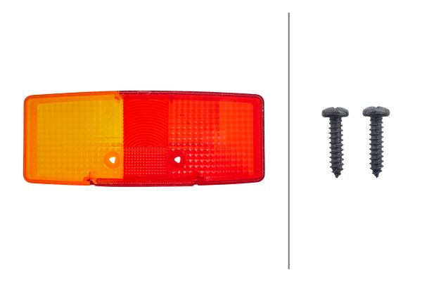 Sticla far Dreapta (P21W/R10W) potrivit FENDT 100, 200, 300, 600, 900 01.72- [4]