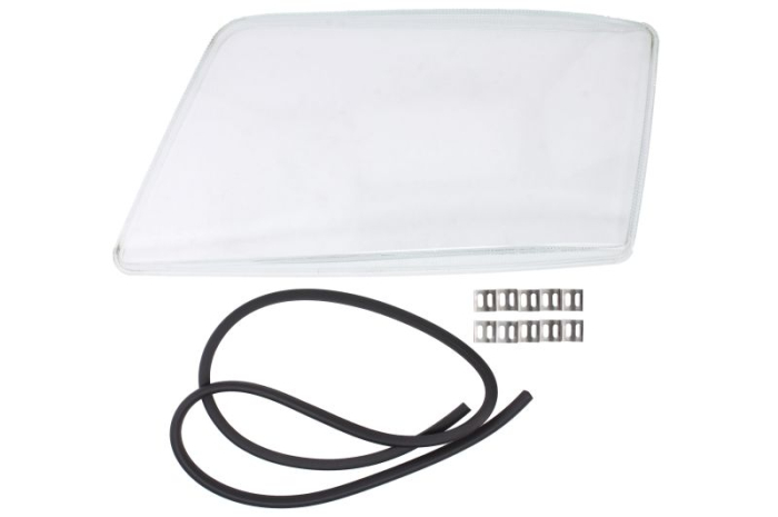 Sticla far Stanga (cu garnituri, cu garnitura si agrafe) potrivit MAN TGS I, TGX I 06.06-